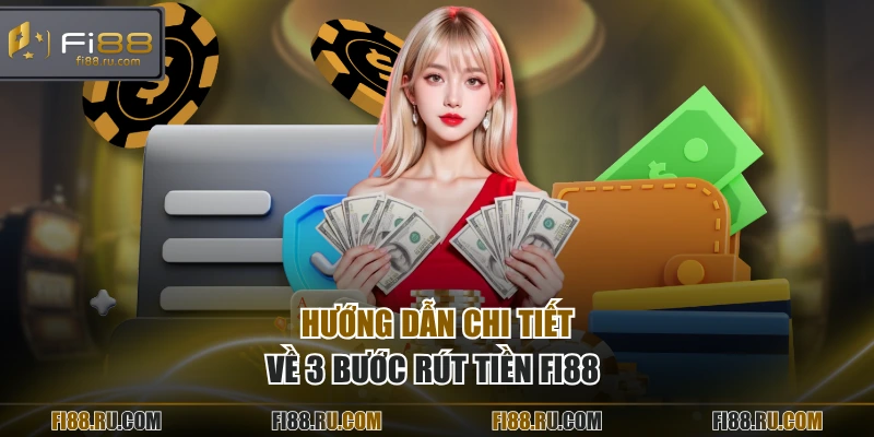 Hướng dẫn chi tiết về 3 bước rút tiền FI88 