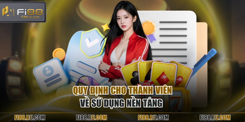 Quy định cho thành viên về sử dụng nền tảng